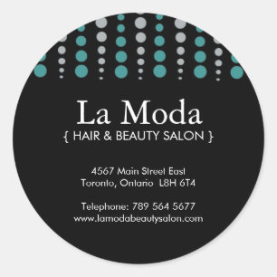 Aangepaste Salon Stickers