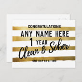 aangepaste samenleving - herstelmijlpaal in twaalf briefkaart (Voorkant / Achterkant)