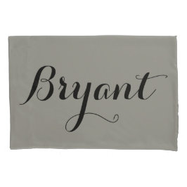 aangepaste samenstellende namen of initialen kussensloop