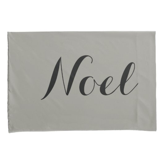 aangepaste samenstellende namen of initialen kussensloop (Voorkant-Rechts)