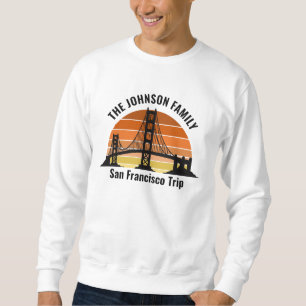 Aangepaste San Francisco-brugzonsondergang Trui