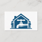 Aangepaste sanitaire verwarmingsinstallaties visitekaartje (Achterkant)