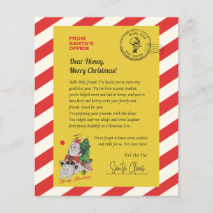 Aangepaste Santa Letter voor kinderen