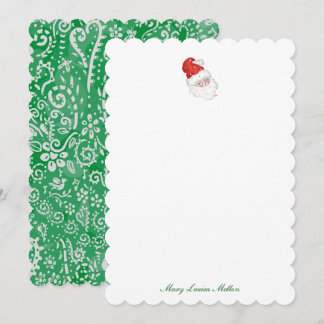 Aangepaste Santa Notes Kaart