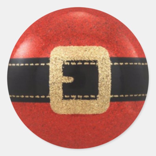 Aangepaste Santa Stickers (Voorkant)