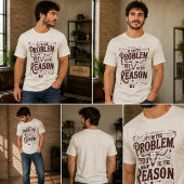 Aangepaste sarcastische country western grappige s t-shirt