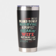 Aangepaste sarcastische perfecte verdomde vrouw ec