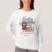 Aangepaste Sassy Oma Granny Sentiment Naam T-shirt (Voorkant)