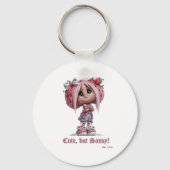 Aangepaste Sassy Strawberry Harajuku Sleutelhanger (Voorkant)