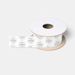 Aangepaste satijnen lint met uw zakelijke Logo