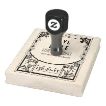 Aangepaste Save the Date ART DECO Sierlijk Vintage