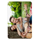 Aangepaste Save The Date-magneet Magneet (Verticaal)