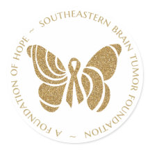 Aangepaste SBTF-Sticker - Goud