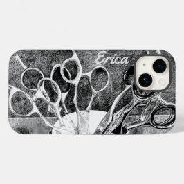 Aangepaste schaar - Telefoondraagtas voor haarstyl Case-Mate iPhone 14 Hoesje
