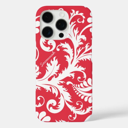 Aangepaste schade rood elke kleur Case-Mate iPhone case (Achterkant)