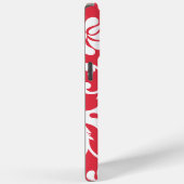 Aangepaste schade rood elke kleur Case-Mate iPhone case (Achterkant / Rechts)