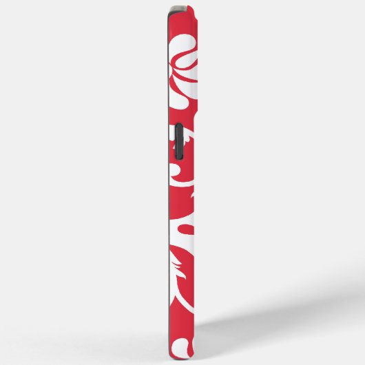 Aangepaste  schade rood elke kleur Case-Mate iPhone case (Achterkant / Rechts)