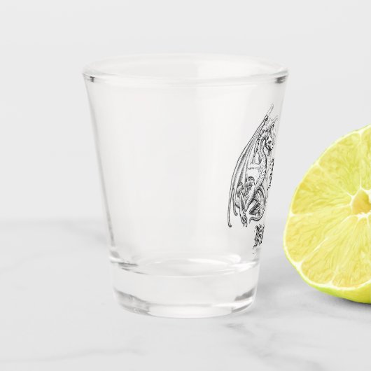 Aangepaste scharnierende wasbakens shot glas (Links)