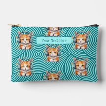Aangepaste Schattige Cat Pencil Hoesje Accessoirez