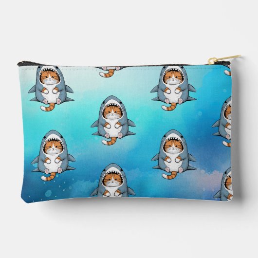 Aangepaste Schattige Cat Pencil Hoesje Accessoirez Etui (Achterkant)