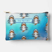 Aangepaste Schattige Cat Pencil Hoesje Accessoirez Etui (Voorkant)