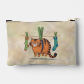 Aangepaste Schattige Cat Pencil Hoesje Accessoirez Etui (Achterkant)