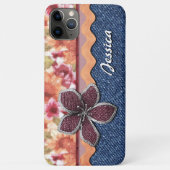 Aangepaste Schattige Elegante Zomer Bloemrijke Kun Case-Mate iPhone Case (Achterkant)