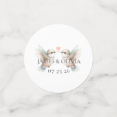 Aangepaste Schattige Hummingbird Trouwtafel Confet Confetti (Kleine voorkant)