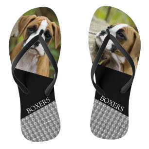 Aangepaste Schattige Puppy Dog-Teenslippers met Fa Teenslippers
