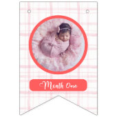 Aangepaste Schattigee Berry Eerste 1e Verjaardag R Vlaggetjes (Tweede vlag)