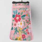 Aangepaste Schattigee  Bloem Cadeaus voor Vrouwen  Golfheadcover (Draai 90)