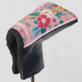 Aangepaste Schattigee  Bloem Cadeaus voor Vrouwen  Golfheadcover (3/4 voorkant)