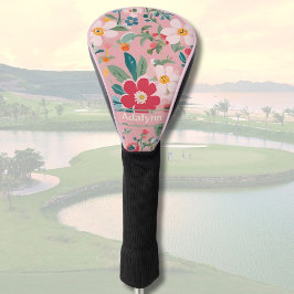 Aangepaste Schattigee  Bloem Cadeaus voor Vrouwen  Golfheadcover