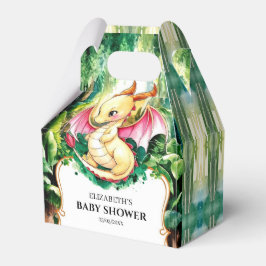 Aangepaste Schattigee Dragon Baby shower Bedankdoosjes