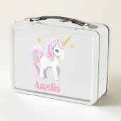 Aangepaste Schattigee Eenhoorn waterverf Eenhoorn  (Achterkant)