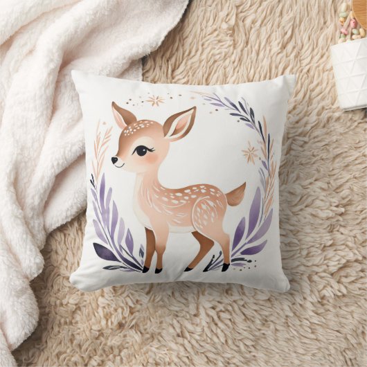 Aangepaste Schattigee Fawn Kwekerij Kussen Boho De (Deken)