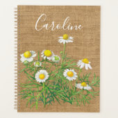 Aangepaste Schattigee Fun Kamille Bloemen Planner (Voorkant)