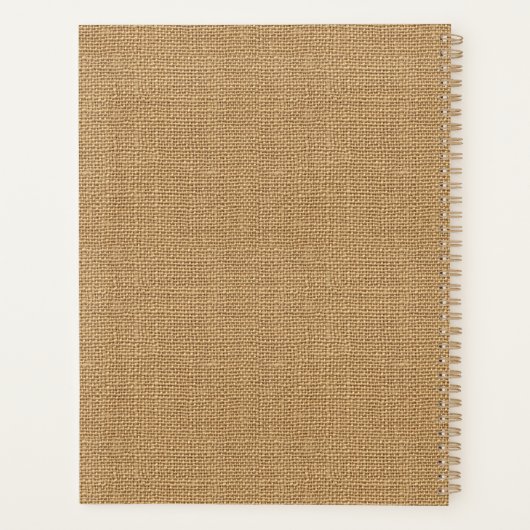 Aangepaste Schattigee Fun Kamille Bloemen Planner (Achterkant)