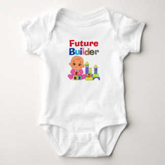 Aangepaste Schattigee Funny Baby Future Builder Romper