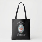 Aangepaste Schattigee Gekke Gans Teacher Club Tote Bag (Voorkant)