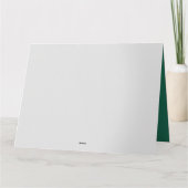 Aangepaste Schattigee Grijs Kat Foto Spint-fect Ke Kaart (Achterkant)