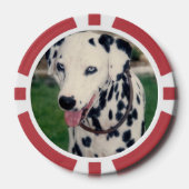 Aangepaste Schattigee huisdier vriend foto - Uploa Poker Chips (Voorkant)