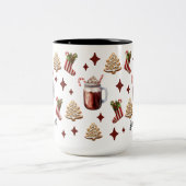 Aangepaste Schattigee Kerst Mok voor Familie & Col (Center)