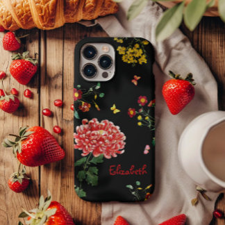 Aangepaste  Schattigee Kleur Bloemen Tuin Hand Tek iPhone 16 Pro Hoesje