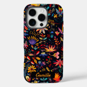 Aangepaste Schattigee  Kleurrijke Botanische Kunst Case-Mate iPhone Case (Achterkant)