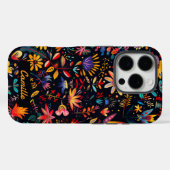 Aangepaste Schattigee  Kleurrijke Botanische Kunst Case-Mate iPhone Case (Achterkant (horizontaal))