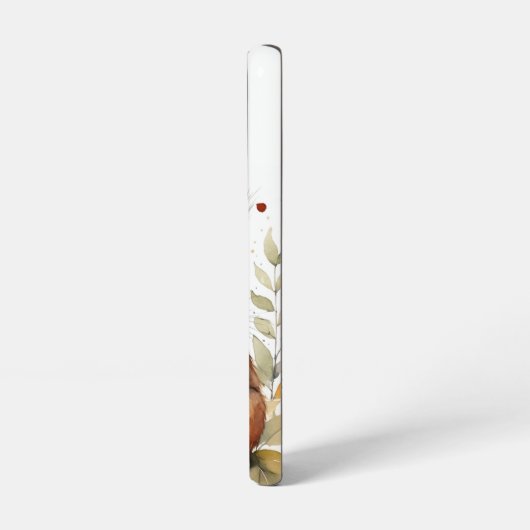 Aangepaste Schattigee Knuffel Eekhoorns Paar Liefd Samsung Galaxy Hoesje (Linkerkant)