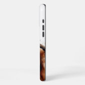 Aangepaste Schattigee Knuffelpaarden Paar Liefde D iPhone Hoesje (Linkerkant)