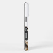 Aangepaste Schattigee Knuffelwolven Paar Liefde Di iPhone Hoesje (Rechterkant)