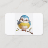 Aangepaste Schattigee Little Bird Natuur Art Visitekaartje (Achterkant)